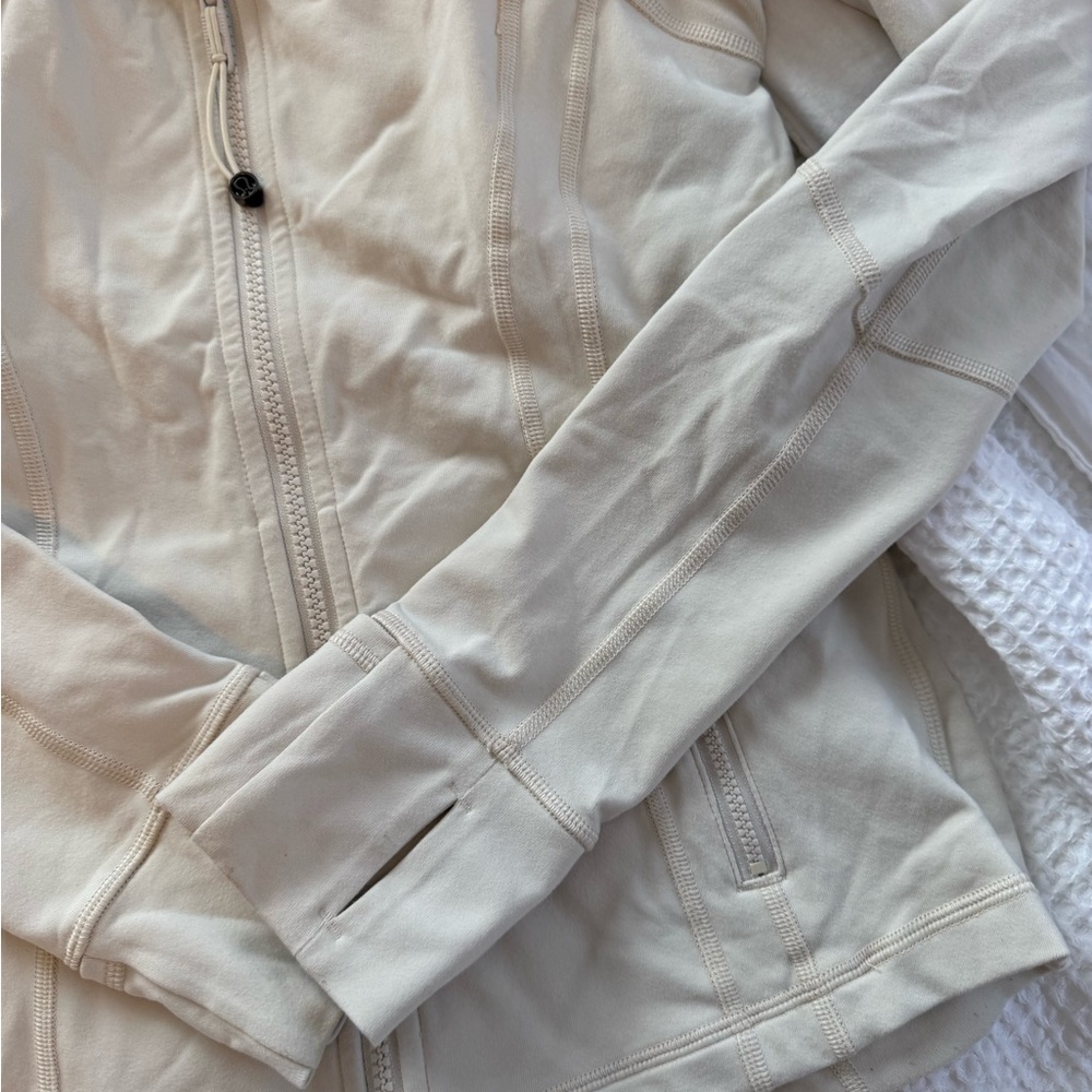 Cream Lululemon Define Jacket - Picture 5 of 8